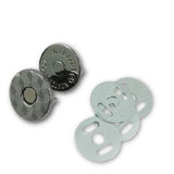 Magnetic Snap Closures: 3/4" (18 mm) SLIM (2 Pack)