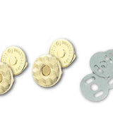 Magnetic Snap Closures: 3/4" (18 mm) SLIM (2 Pack)