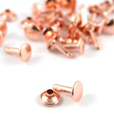 Double-Cap Rivets - Large (9 mm Cap x 10 mm Post)