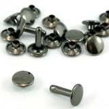 Double-Cap Rivets - Large (9 mm Cap x 10 mm Post)