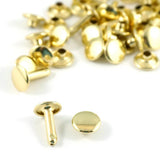 Double-Cap Rivets - Large (9 mm Cap x 10 mm Post)
