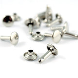 Double-Cap Rivets - Large (9 mm Cap x 10 mm Post)