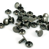 Double-Cap Rivets - Medium (9 mm Cap x 8 mm Post)