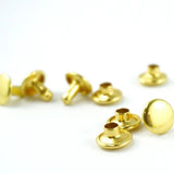 Double-Cap Rivets - Medium (9 mm Cap x 8 mm Post)