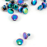 Double-Cap Rivets - Medium (9 mm Cap x 8 mm Post)