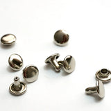Double-Cap Rivets - Medium (9 mm Cap x 8 mm Post)