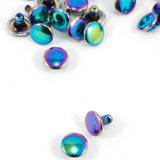 Double-Cap Rivets - Small (8 mm Cap x 6 mm Post)