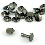 Double-Cap Rivets - X-Large (9 mm Cap x 12 mm Post)