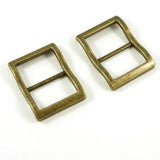 Wide Mouth Strap Sliders - Extra wide for thicker straps - 2 Pieces - 1" (25mm)