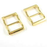 Wide Mouth Strap Sliders - Extra wide for thicker straps - 2 Pieces - 1" (25mm)