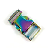Side Release Buckle:  3/4" (18 mm)