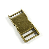 Side Release Buckle: with Double Bar Adjuster  1" (25 mm)