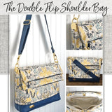 The Double Flip Shoulder Bag - Paper Pattern