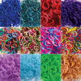 Rainbow Loom Bands - 600 pcs