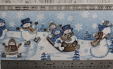 Snow Much Fun - 43" - 100% cotton flannel