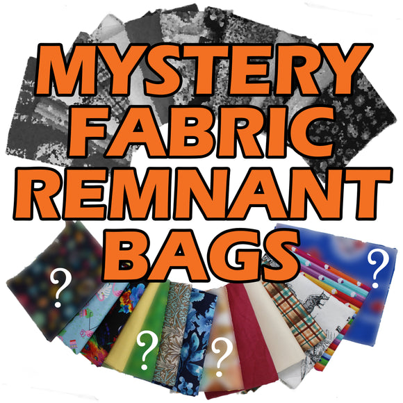 Mystery Remnant Bags - 2 lb - 100% Cotton