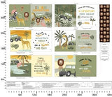Wild Safari - 43/44" - 100% cotton