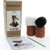 Fergie Fox - Crochet Kit - Hoooked Eco Barbante