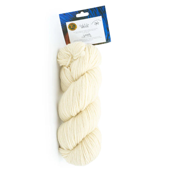 Fishermen's Wool Ready-To-Dye Hank - 100g - Lion Brand – Len's Mill