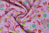 Flamingos - 44/45" - 100% Cotton Flannel