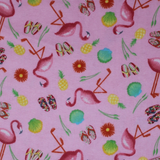 Flamingos - 44/45" - 100% Cotton Flannel