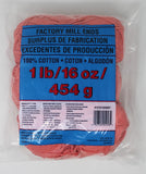 Factory Mill Ends - 1lb Bag - 100% Cotton