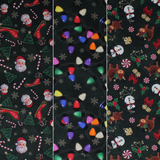 Christmas Deck the Halls - Forest - 44/45" - 100% cotton