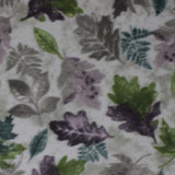 Forest Leaves - 58" - 100% polyester fleece