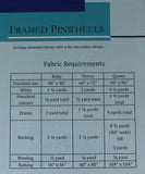 Framed Pinwheels - Quilting Pattern - Devoted Quilter