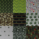 Freddy's Favourites Marijuana Prints - 45" - 100% cotton