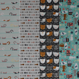Kitty Kats - 44" - 100% cotton