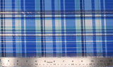 Sparkle Plaid Spandex - 60"