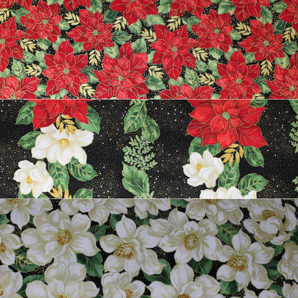 Holiday Bloom - 45'' - 100% cotton