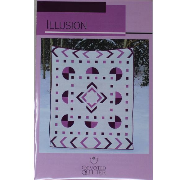 Illusion - Quilting Pattern - Devoted Quilter