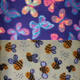 Insects - 58" - 100% polyester fleece