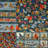 Joyful Garden - 44/45" - 100% Cotton