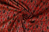 Multi Metallic Christmas Trees - 44/45'' - 100% cotton