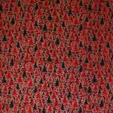 Multi Metallic Christmas Trees - 44/45'' - 100% cotton