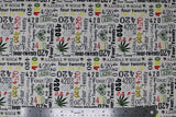 Freddy's Favourites Marijuana Prints - 45" - 100% cotton