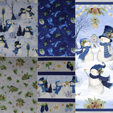 Let It Snow-Man! - 45" - 100% Cotton