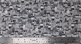 Scandi Christmas Houses - 45'' - 100% cotton