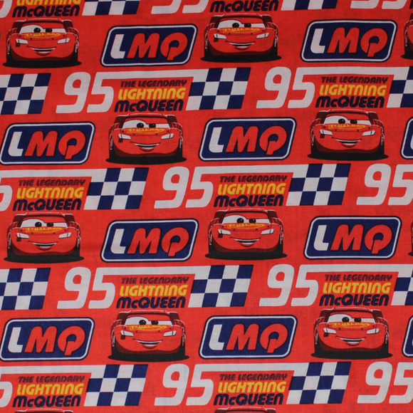 Lightning McQueen - 45'' - 100% cotton