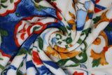 Mediterranean Tile Patchwork - 58" - 100% polyester fleece
