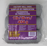 Factory Mill Ends - 1lb Bag - 100% Acrylic