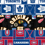 NHL Fleece - 60" - 100% Polyester