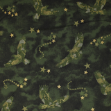 Army Green Eagles - 44" - 100% cotton