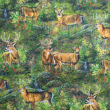 North American Wildlife - 45'' - 100% cotton