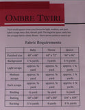 Ombre Twirl - Quilting Pattern - Devoted Quilter