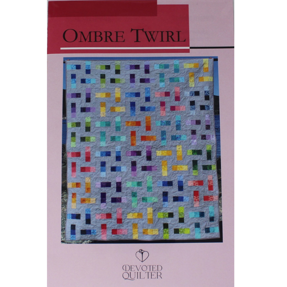 Ombre Twirl - Quilting Pattern - Devoted Quilter