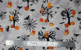 Owls in Trees - 45" - 100% Cotton